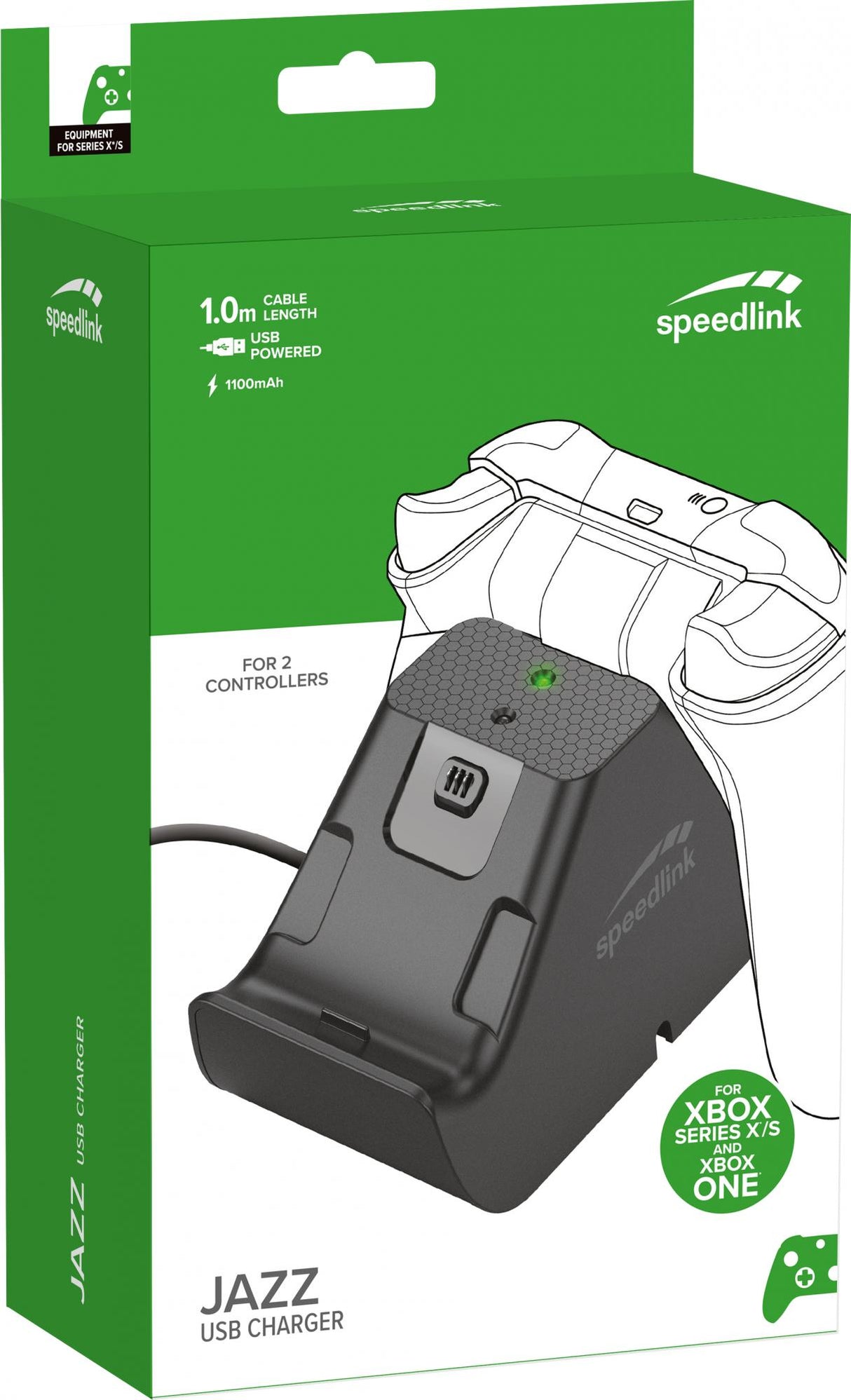 Speedlink - Jazz USB Oplader Til Xbox Series X/S