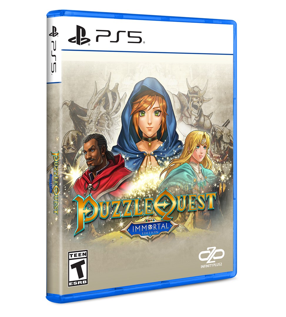 Puzzle Quest: Immortal Edition (Limited Run) (Import) – PlayStation 5 – spilomslag