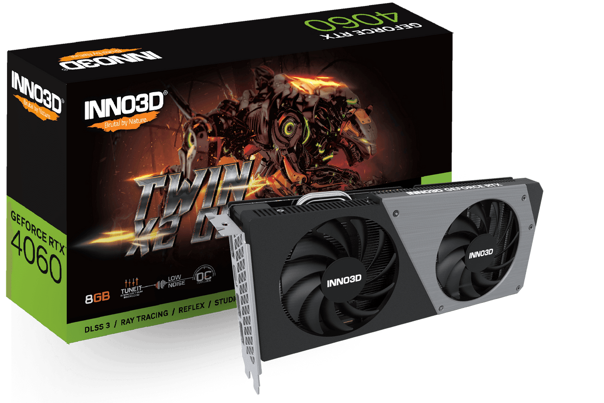 Inno3D GeForce RTX 4060 TWIN X2 OC 8GB