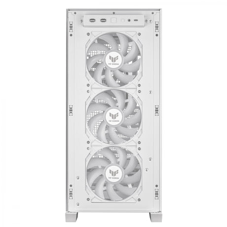 ASUS TUF Gaming GT302 TG ARGB ATX midi-tower - White ASUS