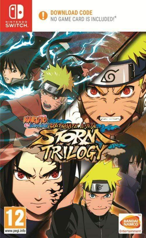 Naruto Shippuden: Ultimate Ninja Storm Trilogy (Code in a Box) – Nintendo Switch – produktbillede