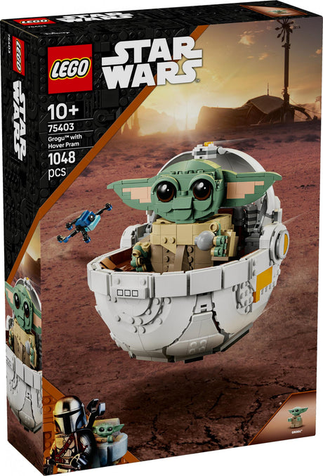 LEGO 75403 Star Wars Grogu in his repulsor cradle