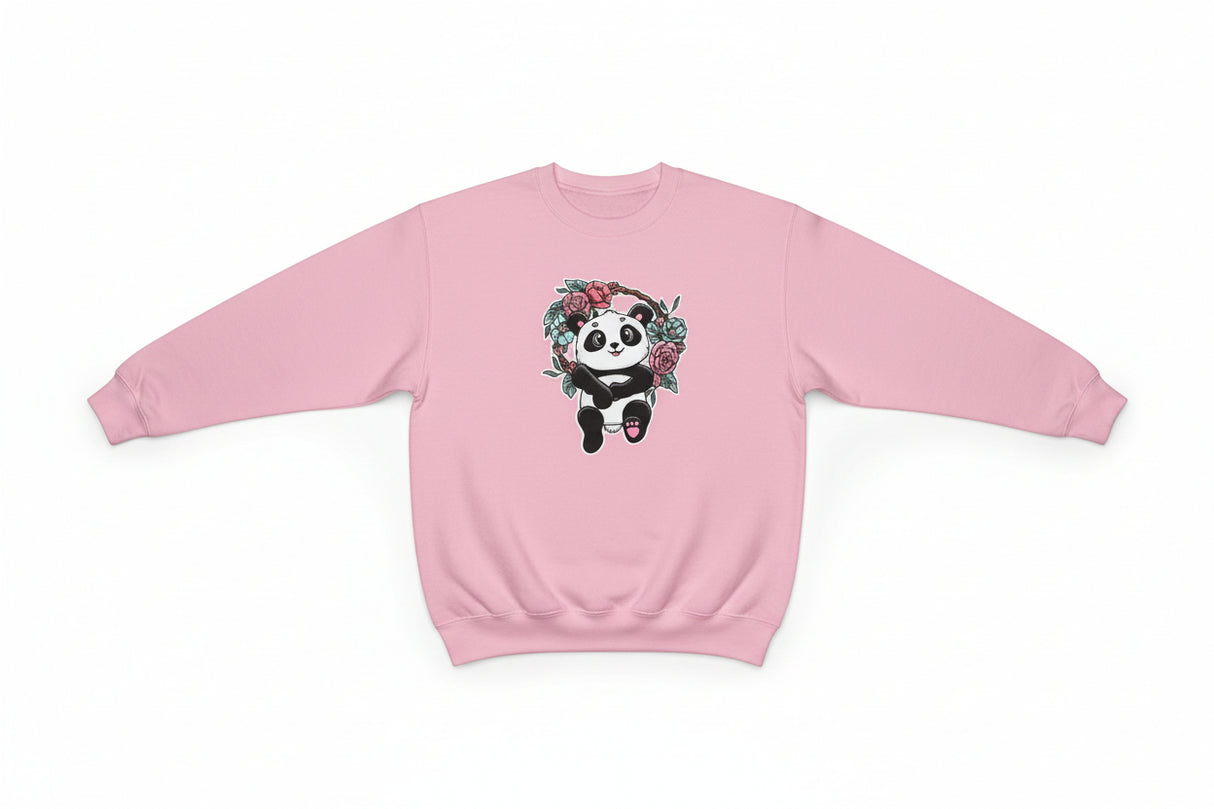Beduna Blomstrende Hyggefis Sweatshirt - Lyserød