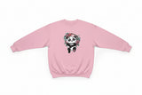 Beduna Blomstrende Hyggefis Sweatshirt - Lyserød