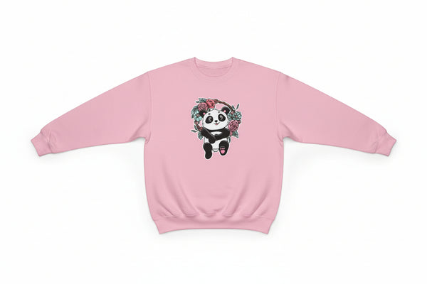 Beduna Blomstrende Hyggefis Sweatshirt - Lyserød