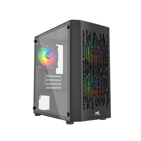 Nordic Gaming Fenris RGB Mini Tower micro-ATX - Svart