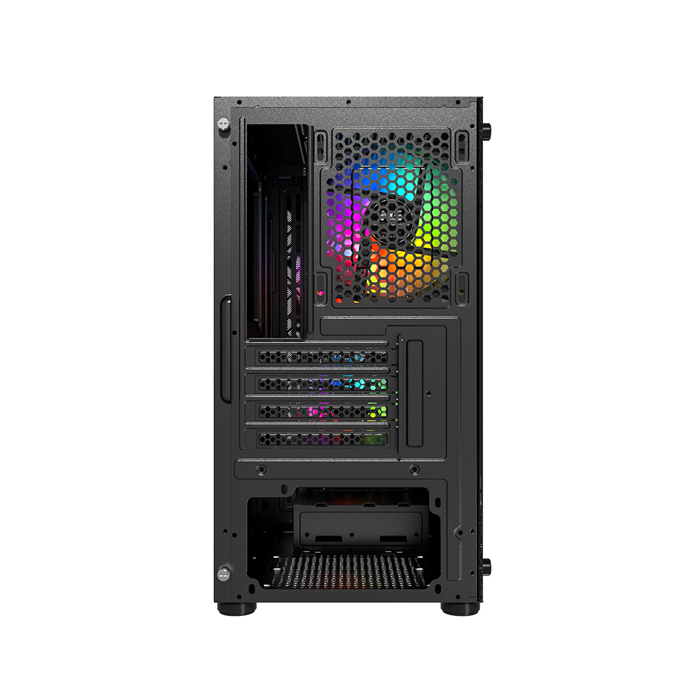 Nordic Gaming Fenris RGB Mini Tårn micro-ATX - Sort