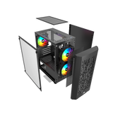 Nordic Gaming Fenris RGB Mini Tårn micro-ATX - Sort