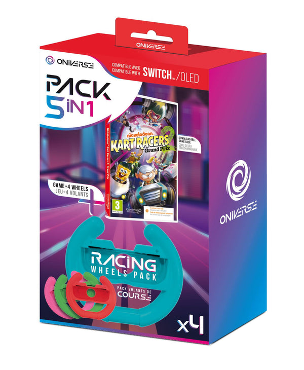 Oniverse Nsw Bundle Ciab Nickelodeon Kart Racers 2: Grand Prix + 4 Wheels