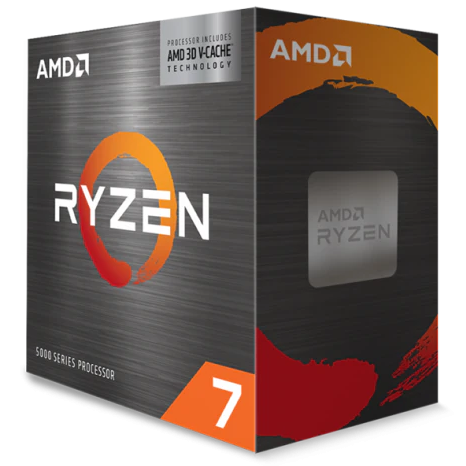 AMD CPU Ryzen 7 5700X3D 3GHz 8 kerner Socket AM4 WOF - u/køler