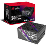 ASUS ROG Strix 1000W Platinum – sort ROG Equalizer-strømforsyning med modulære kabler