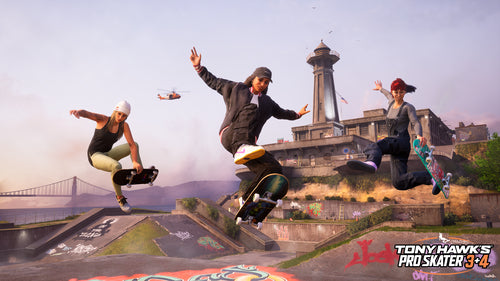 Tony Hawk's Pro Skater 3 + 4 – Nintendo Switch 2 – Kode i æsken – skatepark i spillet