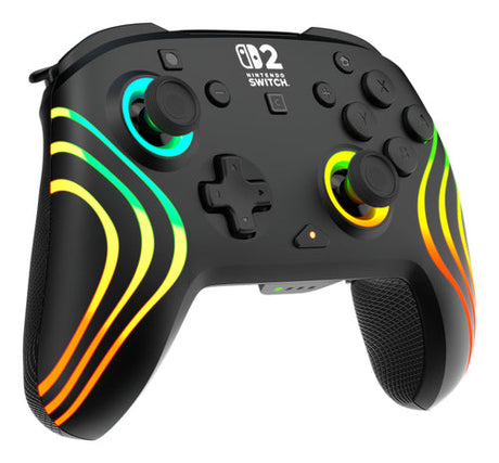 Turtle Beach Afterglow Wave Wireless – Switch-controller, sort – Set skråt fra højre