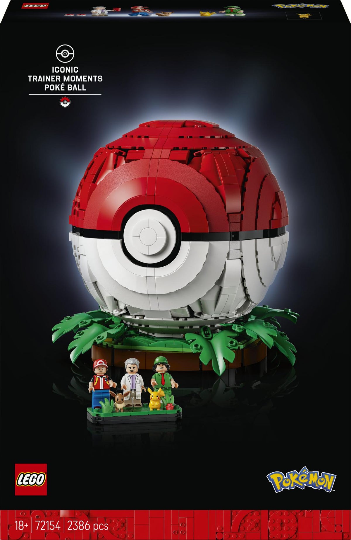 LEGO - Pokémon - Iconic Trainer Moments: Poké Ball (72154) LEGO