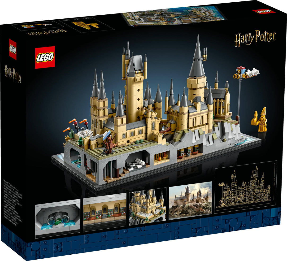 LEGO 76419 Harry Potter Hogwarts Castle with Castle Grounds, Construction Toy LEGO