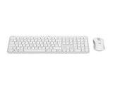 Logitech - Signature Slim Wireless Keyboard and Mouse Combo MK950 Off-White NORDIC Logitech