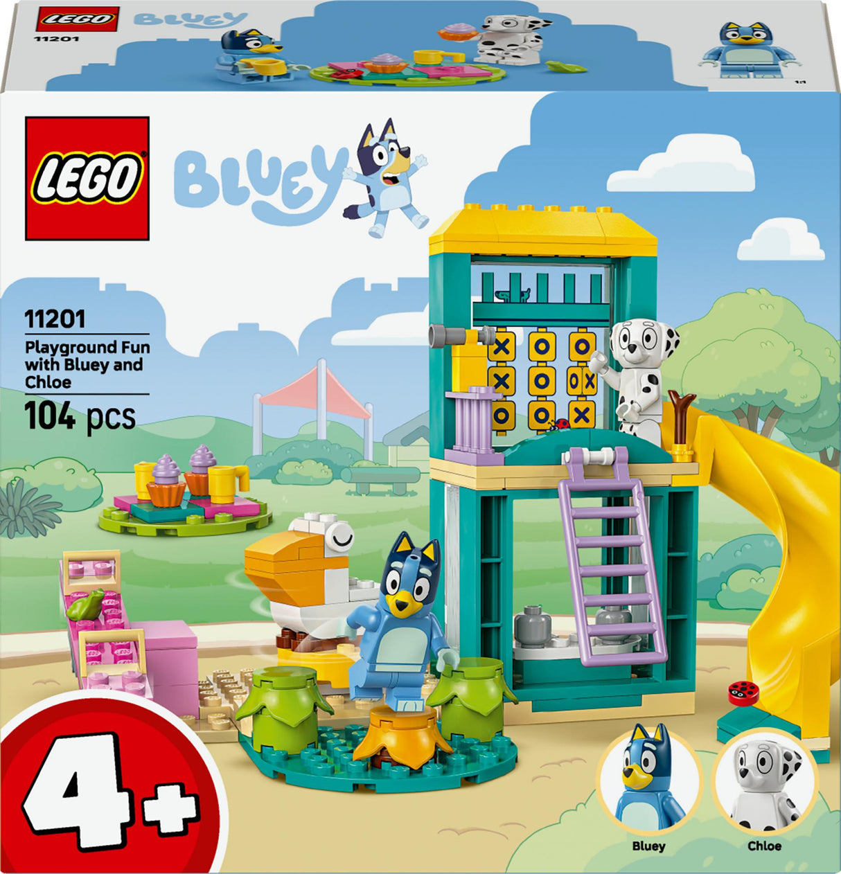 LEGO - Bluey - Playground Fun with Bluey and Chloe (11201) LEGO