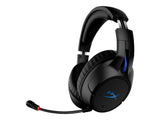 HyperX Cloud Flight Gaming Trådløs Headset Sort Blå Hewlett-Packard