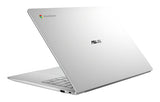 ASUS Chromebook CM14 CM1406CM4A-LY0050 – set skråt forfra (vinkel 2); tastaturlayout illustrativt