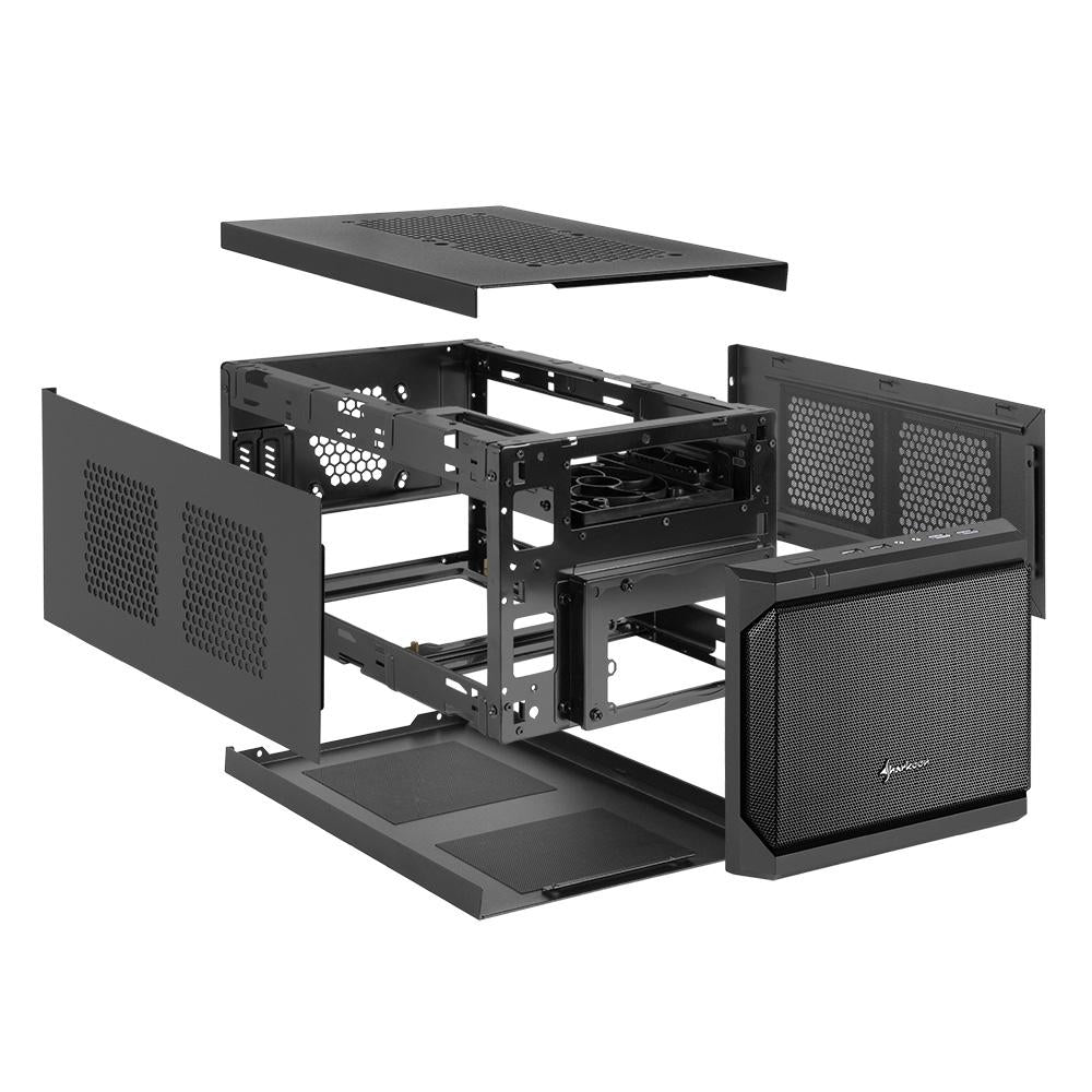 Sharkoon QB ONE - USB 3.0 - Mini-ITX - Black Sharkoon