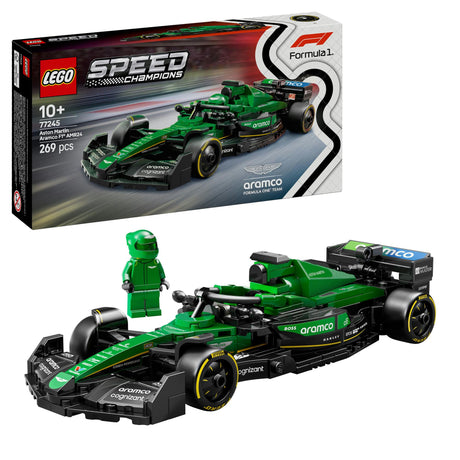 LEGO 77245 Speed Champions Aston Martin Aramco F1 AMR24 Racing Car