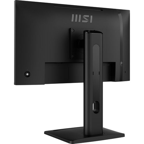 MSI PRO MP245PHG E14 – 23,8″ skærm, 1920 × 1080, 144 Hz – bagside set skråt