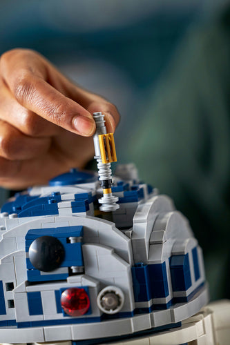LEGO 75308 Star Wars R2-D2 Buildable Lightsaber Figure Construction Toy (Adult Set) Lego