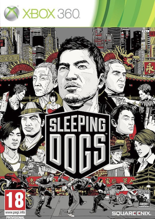 Sleeping Dogs – Xbox 360 – forside
