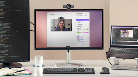 Logitech - MX Brio Ultra HD 4K Collaboration and Streaming Webcam - Graphite