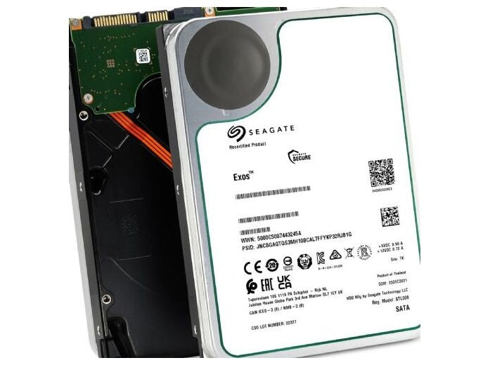 Seagate Exos Harddisk ST26000NM000C-FR 26TB SATA-600 7200rpm - FACTORY REFURBISHED Seagate