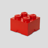 Room Copenhagen LEGO Storage Brick 4 red - RC40031730 Room Copenhagen