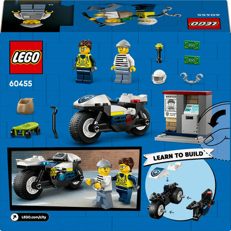 LEGO 60455 City Police Motorcycle Chase