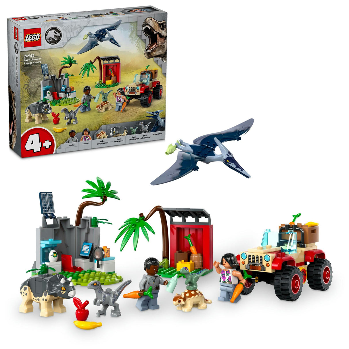 LEGO 76963 Jurassic World Baby Dinosaur Rescue Center LEGO