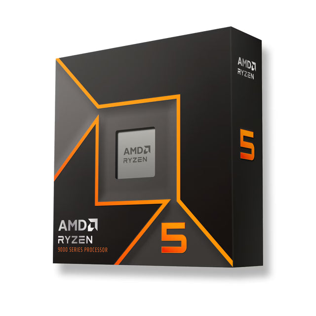 AMD CPU Ryzen 5 9600X 3.9GHz 6 kerner Socket AM5 WOF - u/køler AMD