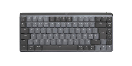 Logitech - MX Compact Mechanical Wireless Illuminated Keyboard - Nordic - Tactile Switch