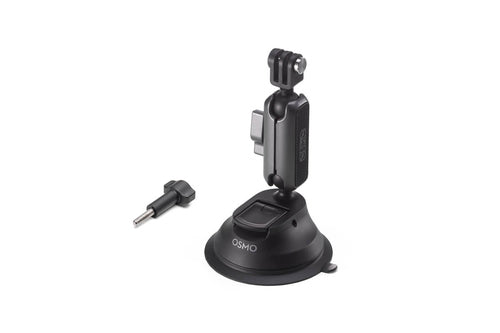 DJI Osmo Action sugekopbeslag – Dobbelt kugleled – Sugekopbeslag med justerbare led set fra siden