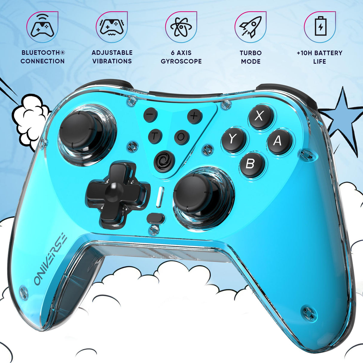 Oniverse Astralite controller + Asterix et Obelix Slap them all! (Code in Box) ONIVERSE