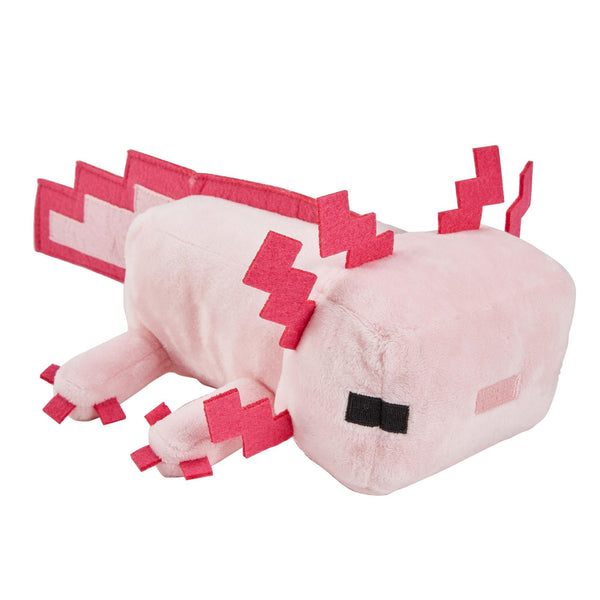 Minecraft Axolotl bamse – 20 cm