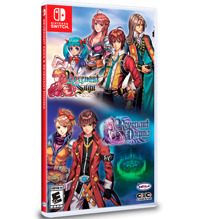 Revenant Saga & Revenant Dogma – Nintendo Switch-emballage
