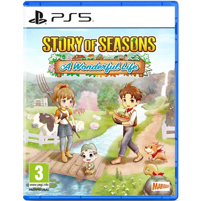 Story of Seasons: A Wonderful Life - PS5 - omslag