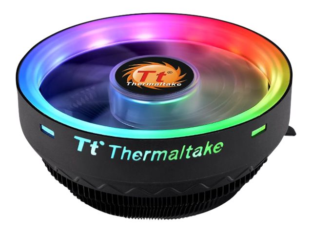 Thermaltake UX100 ARGB Processor-køler 1-pack Sort 120 mm