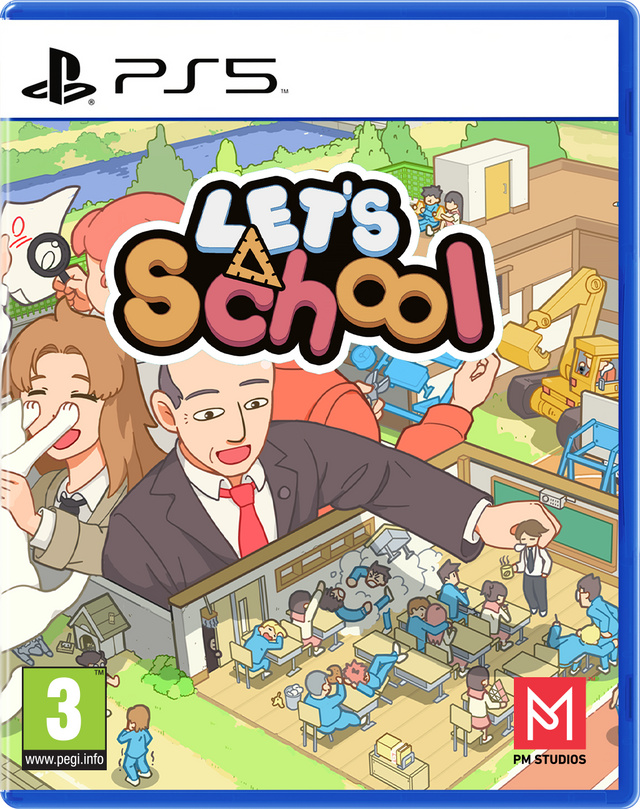 Let's School – PlayStation 5 – spilomslag