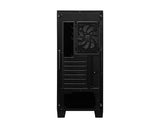 MSI MAG FORGE 120A AIRFLOW – sort PC-kabinet – bagside og udvidelsespladser