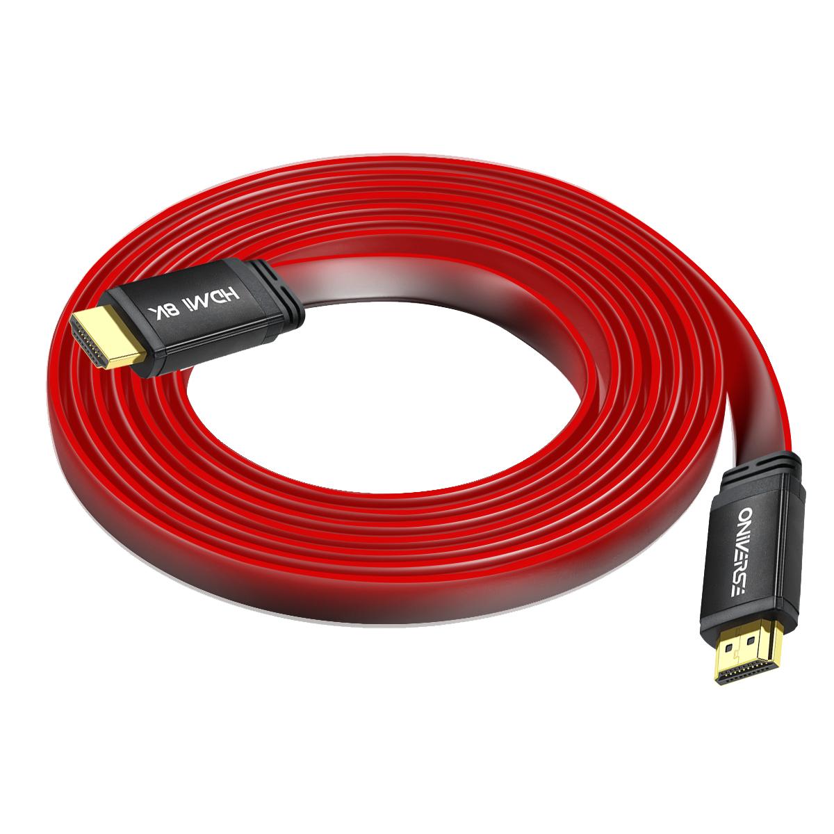 Oniverse - Hdmi Led Cable 8K - Red ONIVERSE
