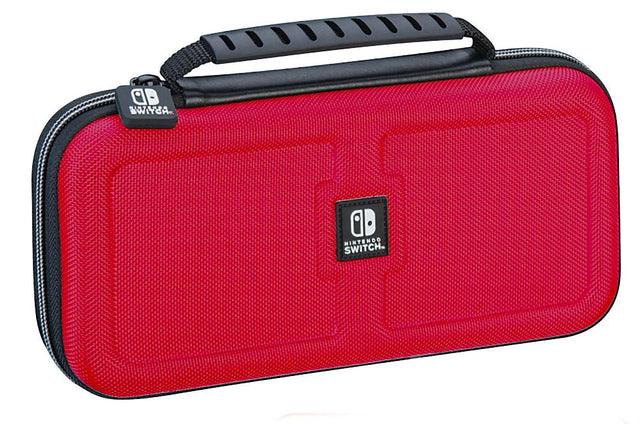 Bigben Nintendo Switch Interactive Official Deluxe Travel Case - Red Bigben