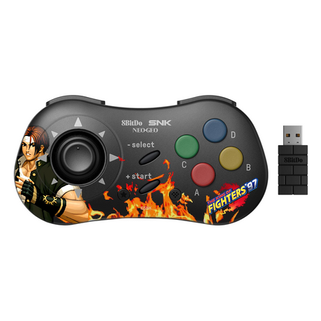 8BitDo NEOGEO Trådløs Pad - Kyo Kusa 8Bitdo