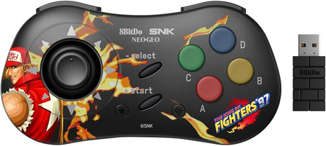 8BitDo NEOGEO Trådløs Pad - Terry Bo 8Bitdo