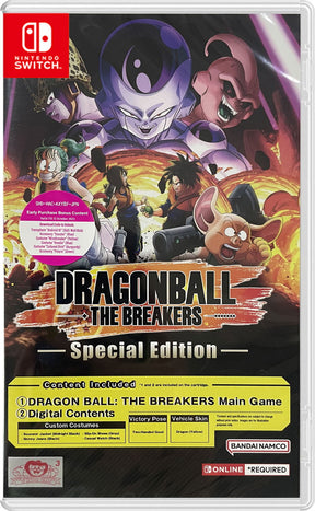 Dragon Ball: The Breakers (Special Edition) – import – Nintendo Switch – spilomslag