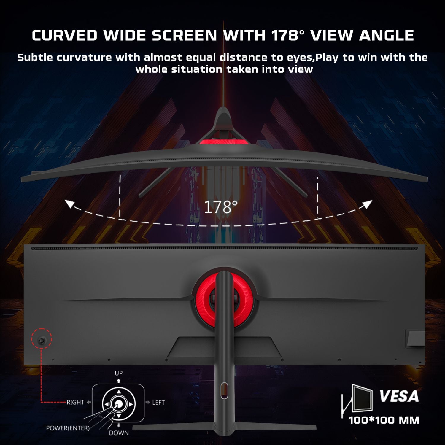 TWISTED MINDS CURVE GAMING MONITOR 49