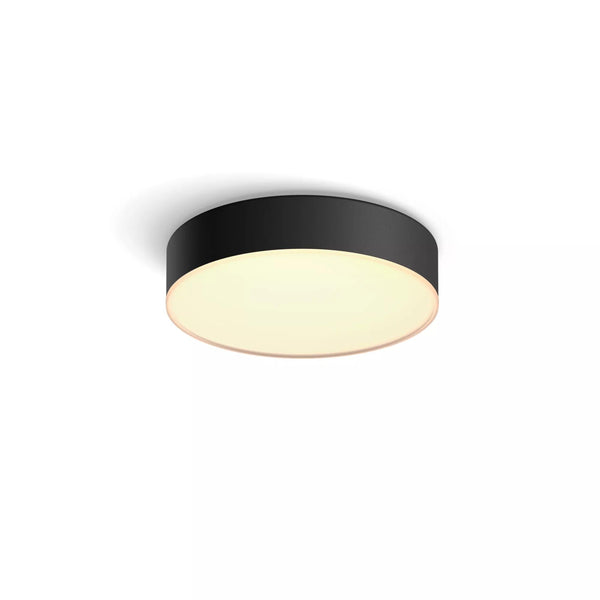 Philips Hue Enrave lille loftslampe 26,1 cm sort – White Ambiance